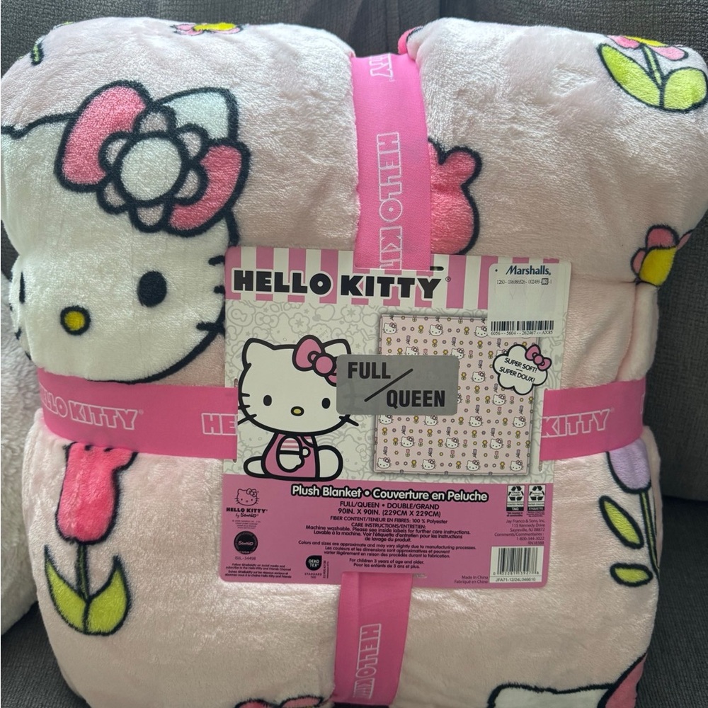 Hello Kitty full/queen Spring Blanket